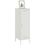Aparador de acero blanco 36x39x113 cm de , Aparadores - Ref: Foro24-843011, Precio: 100,97 €, Descuento: %