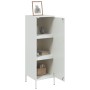 Aparador de acero blanco 36x39x113 cm de , Aparadores - Ref: Foro24-843011, Precio: 100,97 €, Descuento: %