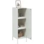 Aparador de acero blanco 36x39x113 cm de , Aparadores - Ref: Foro24-843011, Precio: 84,89 €, Descuento: %