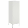 Aparador de acero blanco 36x39x113 cm de , Aparadores - Ref: Foro24-843011, Precio: 100,97 €, Descuento: %