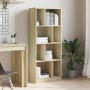 Estantería madera de ingeniería roble Sonoma 57x28,5x141 cm de , Librerías y estanterías - Ref: Foro24-847998, Precio: 71,77 ...