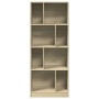 Estantería madera de ingeniería roble Sonoma 57x28,5x141 cm de , Librerías y estanterías - Ref: Foro24-847998, Precio: 71,77 ...