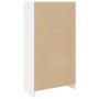 Estantería de madera de ingeniería blanca 57x28,5x141 cm de , Librerías y estanterías - Ref: Foro24-848003, Precio: 62,92 €, ...