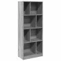 Estantería madera de ingeniería gris Sonoma 57x28,5x141 cm de , Librerías y estanterías - Ref: Foro24-848001, Precio: 70,66 €...