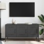 Mueble para TV de acero negro 100,5x39x50,5 cm de , Muebles TV - Ref: Foro24-842946, Precio: 93,91 €, Descuento: %