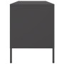 Mueble para TV de acero negro 100,5x39x50,5 cm de , Muebles TV - Ref: Foro24-842946, Precio: 93,91 €, Descuento: %