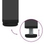 Mueble para TV de acero negro 100,5x39x50,5 cm de , Muebles TV - Ref: Foro24-842946, Precio: 93,91 €, Descuento: %