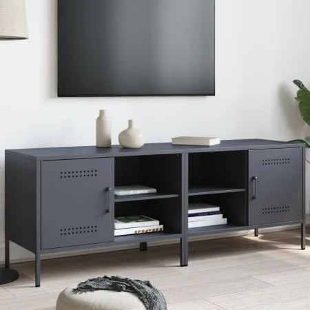 Muebles de TV 2 unidades acero gris antracita 68x39x50,5 cm de , Muebles TV - Ref: Foro24-842999, Precio: 135,93 €, Descuento: %