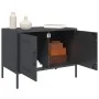 Mueble de TV acero gris antracita 68x39x50,5 cm de , Muebles TV - Ref: Foro24-842938, Precio: 77,96 €, Descuento: %
