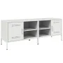Muebles de TV 2 piezas acero blanco 68x39x50,5 cm de , Muebles TV - Ref: Foro24-843005, Precio: 135,29 €, Descuento: %
