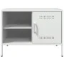 Muebles de TV 2 piezas acero blanco 68x39x50,5 cm de , Muebles TV - Ref: Foro24-843005, Precio: 135,29 €, Descuento: %