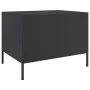 Mesa de centro acero laminado en frío negro 68x50x50,5 cm de , Mesas de centro - Ref: Foro24-843030, Precio: 84,52 €, Descuen...
