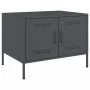 Cold-rolled anthracite steel coffee table 68x50x50.5 cm by , Coffee table - Ref: Foro24-843032, Price: 90,00 €, Discount: %