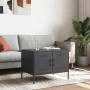 Cold-rolled anthracite steel coffee table 68x50x50.5 cm by , Coffee table - Ref: Foro24-843032, Price: 90,00 €, Discount: %