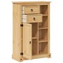 Armario de baño Corona madera maciza de pino 70x33x110 cm de , Muebles de baño - Ref: Foro24-4013403, Precio: 148,58 €, Descu...