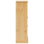 Armario de baño Corona madera maciza de pino 70x33x110 cm de , Muebles de baño - Ref: Foro24-4013403, Precio: 148,58 €, Descu...