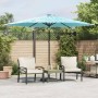 Sombrilla de jardín con poste de acero azul 288x288x225 cm de , Sombrillas - Ref: Foro24-4005106, Precio: 87,92 €, Descuento: %