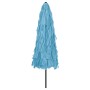 Sombrilla de jardín con poste de acero azul 324x324x247 cm de , Sombrillas - Ref: Foro24-4005110, Precio: 105,05 €, Descuento: %