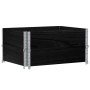 Collares de palets 2 uds madera maciza de pino negro 80x60 cm de , Plataformas de carga y palés - Ref: Foro24-4010269, Precio...