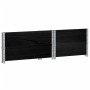 Collares de palets 2 uds madera maciza de pino negro 80x60 cm de , Plataformas de carga y palés - Ref: Foro24-4010269, Precio...