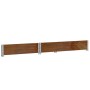 Collar de palet madera maciza de pino marrón 120x80 cm de , Plataformas de carga y palés - Ref: Foro24-4010274, Precio: 52,70...