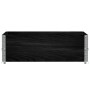 Collares de palets 2 uds madera maciza de pino negro 120x80 cm de , Plataformas de carga y palés - Ref: Foro24-4010276, Preci...