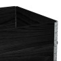Collares de palets 2 uds madera maciza de pino negro 120x80 cm de , Plataformas de carga y palés - Ref: Foro24-4010276, Preci...