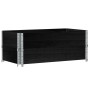Collares de palets 2 uds madera maciza de pino negro 100x50 cm de , Plataformas de carga y palés - Ref: Foro24-4010283, Preci...