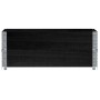 Collares de palets 2 uds madera maciza de pino negro 100x50 cm de , Plataformas de carga y palés - Ref: Foro24-4010283, Preci...