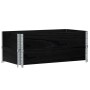 Collares de palets 2 uds madera maciza de pino negro 100x50 cm de , Plataformas de carga y palés - Ref: Foro24-4010283, Preci...