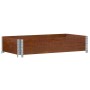 Collar de palet madera maciza de pino marrón 100x50 cm de , Plataformas de carga y palés - Ref: Foro24-4010281, Precio: 45,92...