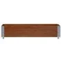 Collar de palet madera maciza de pino marrón 100x50 cm de , Plataformas de carga y palés - Ref: Foro24-4010281, Precio: 39,76...