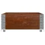 Collar de palet madera maciza de pino marrón 100x50 cm de , Plataformas de carga y palés - Ref: Foro24-4010281, Precio: 39,76...