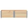 Collares de palets 2 unidades madera maciza de pino 150x50 cm de , Plataformas de carga y palés - Ref: Foro24-4010297, Precio...