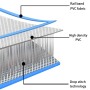 Esterilla inflable de gimnasia con bomba PVC azul 500x100x20 cm de vidaXL, Esteras para pilates y yoga - Ref: Foro24-92683, P...