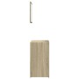 Set de muebles de baño 2 pzas madera contrachapada roble Sonoma de , Tocadores de baño - Ref: Foro24-849610, Precio: 55,45 €,...