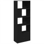 Estantería de madera de ingeniería negra 70x36x189 cm de , Librerías y estanterías - Ref: Foro24-3295318, Precio: 115,05 €, D...