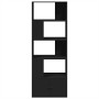 Estantería de madera de ingeniería negra 70x36x189 cm de , Librerías y estanterías - Ref: Foro24-3295318, Precio: 115,05 €, D...