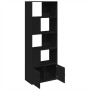 Estantería de madera de ingeniería negra 70x36x189 cm de , Librerías y estanterías - Ref: Foro24-3295318, Precio: 115,05 €, D...