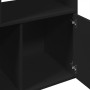 Estantería de madera de ingeniería negra 70x36x189 cm de , Librerías y estanterías - Ref: Foro24-3295318, Precio: 115,05 €, D...