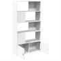 Estantería de madera de ingeniería blanca 100x36x189 cm de , Librerías y estanterías - Ref: Foro24-3295324, Precio: 144,29 €,...