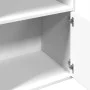Estantería de madera de ingeniería blanca 100x36x189 cm de , Librerías y estanterías - Ref: Foro24-3295324, Precio: 144,29 €,...