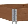Collar de palet madera maciza de pino marrón 150x100 cm de , Plataformas de carga y palés - Ref: Foro24-4010304, Precio: 63,8...