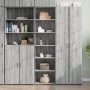 Tall Sonoma Gray Engineered Wood Sideboard 50x41x185 cm by , Sideboards - Ref: Foro24-3281685, Price: 100,81 €, Discount: %