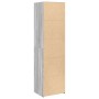 Aparador alto madera de ingeniería gris Sonoma 50x41x185 cm de , Aparadores - Ref: Foro24-3281685, Precio: 102,00 €, Descuent...