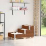 Arriate elevado de 3 niveles madera maciza pino marrón 120x80cm de , Maceteros y jardineras - Ref: Foro24-4010312, Precio: 83...