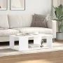Mesa de centro madera de ingeniería blanca 89,5x48x30 cm de , Mesas de centro - Ref: Foro24-848150, Precio: 43,38 €, Descuent...
