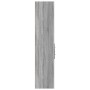Aparador alto madera de ingeniería gris Sonoma 70x42,5x185 cm de , Aparadores - Ref: Foro24-3281467, Precio: 151,53 €, Descue...