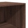 Aparador alto madera de ingeniería marrón roble 45x41x185 cm de , Aparadores - Ref: Foro24-3281679, Precio: 101,89 €, Descuen...