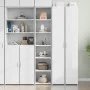 Aparador alto madera de ingeniería blanco 40x41x185 cm de , Aparadores - Ref: Foro24-3281666, Precio: 92,79 €, Descuento: %